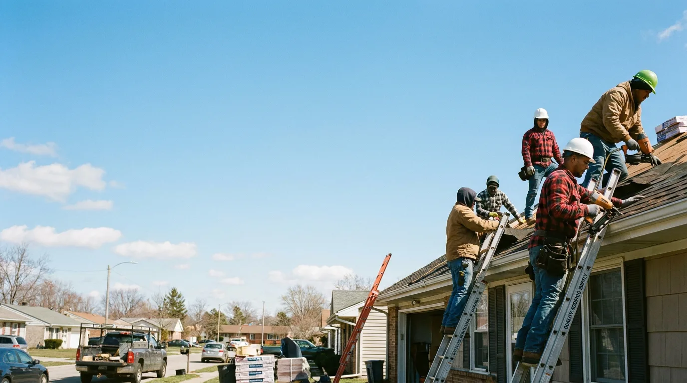 Roofing in West Liberty, IL near me